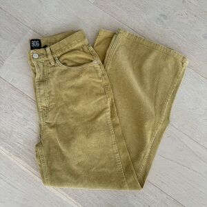 BDG Corduroy wide leg flare jeans Urban Outfitters